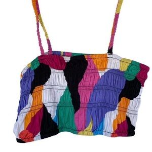 A New Day Colorful Crop Top